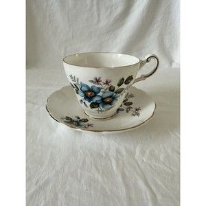 Regency English Tea Cup and Saucer Made in England